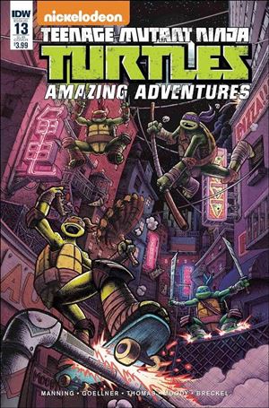 Teenage Mutant Ninja Turtles Amazing Adventures issue 13-B Buster Moody Subscription Cover