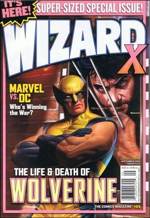 Wizard: The Comics Magazine issue 155 Greg Horn Wolverine Cover 
