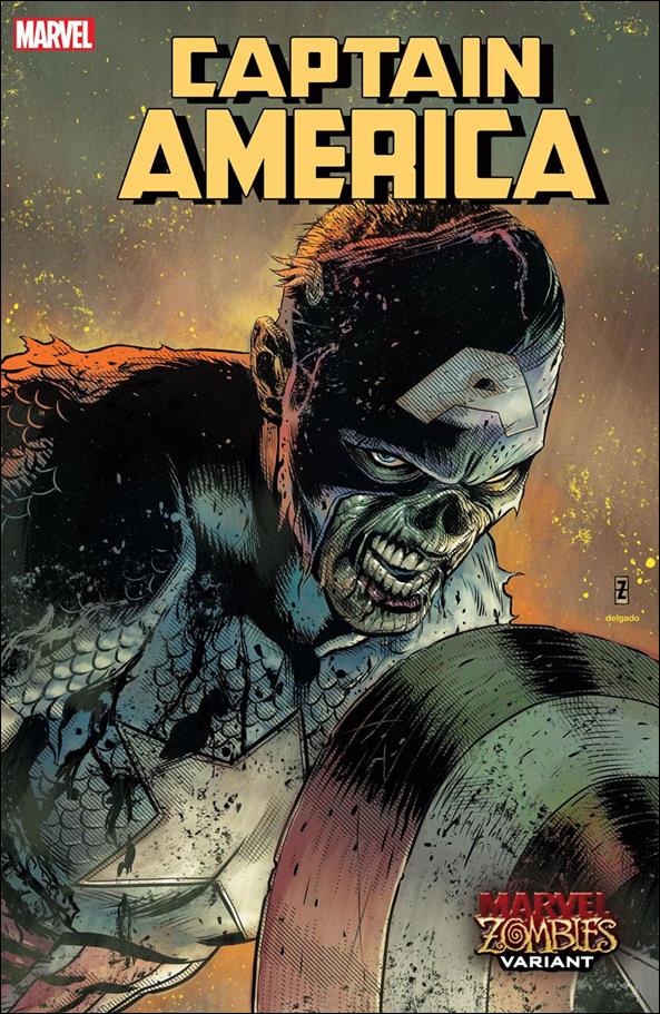 Captain America (2018) issue 21-B Patrick Zircher Marvel Zombies Cover