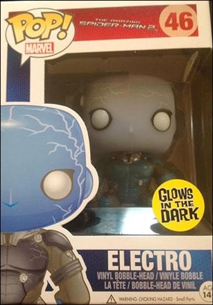 POP! Marvel figure 46 Electro (Glow in the Dark)