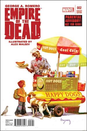 George Romero's Empire of the Dead: Act One issue 2-C Arthur Suydam 1:75 Cover