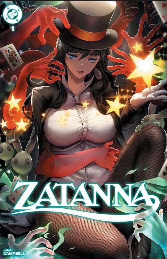 Zatanna (2025) issue 1-Q Rachta Lin Emerald City Comicon Foil Cover 1/1000