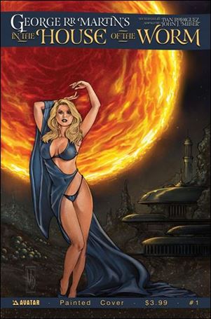 George R.R. Martin's In the House of the Worm issue 1-C Painted Cover