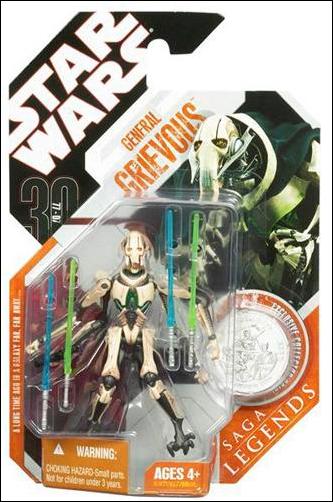 Star Wars: 30th Anniversary Collection - Saga Legends 3 3/4" Action Figures figure 4 General Grievous