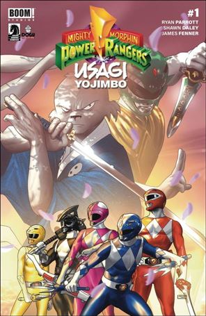 Mighty Morphin Power Rangers / Usagi Yojimbo Cover Image 1