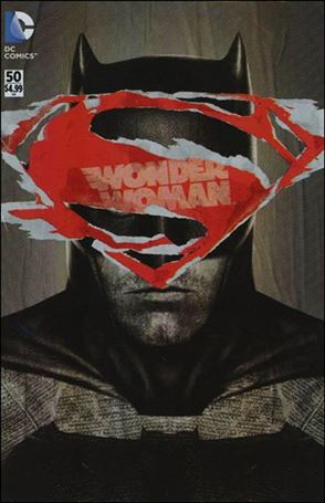 Wonder Woman (2011) issue 50-B Polybagged M. Carnevale Batman v Superman Cover   