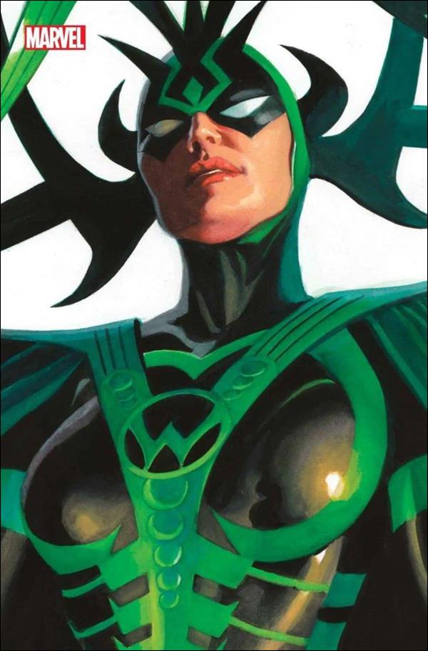 Carnage (2022) issue 12-B Alex Ross Timeless Hela Virgin Cover