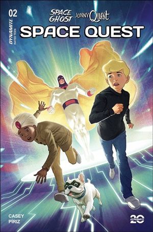 Space Ghost / Jonny Quest: Space Quest issue 2.00-U Joshua Middleton Foil Cover