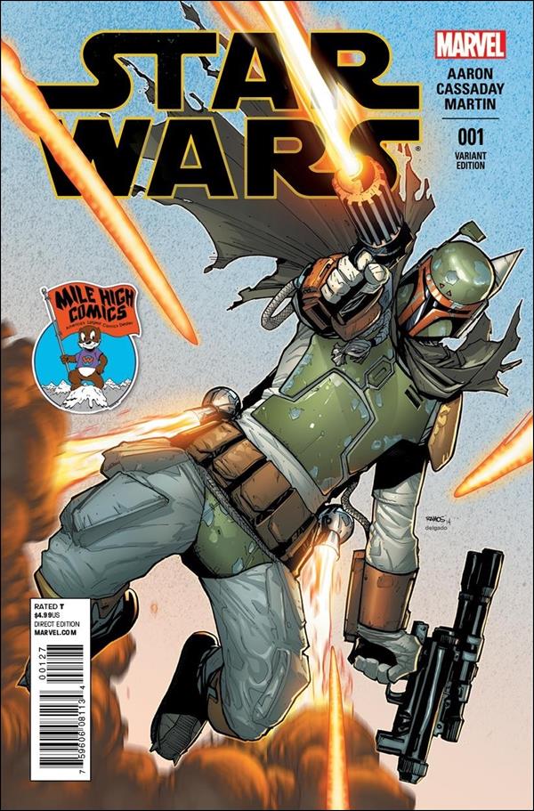 Star Wars (2015) issue 1-YJ Humberto Ramos Mile High Connecting Cover 1/3000