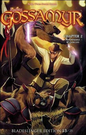 Finding Gossamyr issue 2-B Jeff Bellio Bladeslinger Cover 1/25