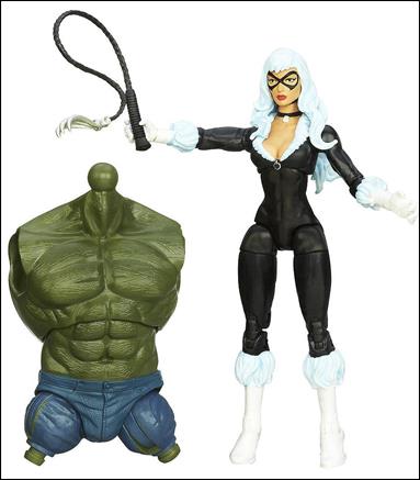 Marvel Legends Infinite: Spider-Man (Green Goblin Series) figure 3-B Skyline Sirens (Black Cat) Loose