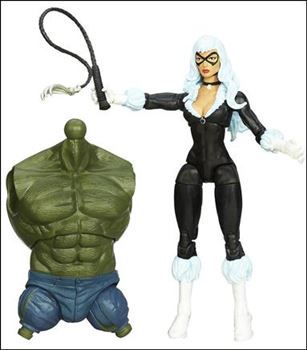 Marvel Legends Infinite: Spider-Man (Green Goblin Series) figure 3-B Skyline Sirens (Black Cat) Loose