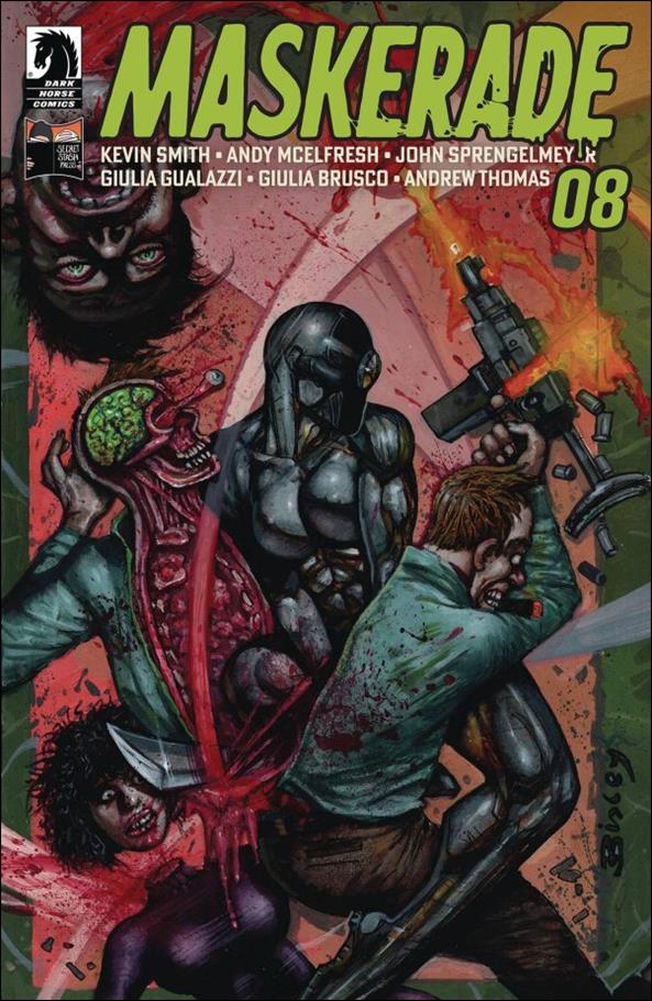 Maskerade issue 8-B Simon Bisley Cover