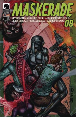 Maskerade issue 8-B Simon Bisley Cover