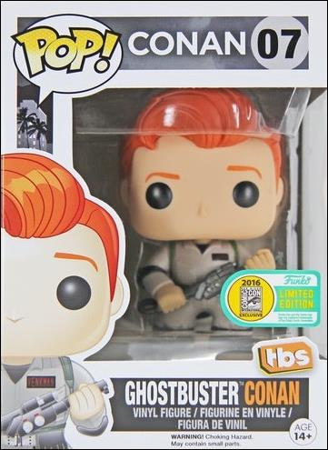 POP! Conan figure 7 Ghostbuster Conan SDCC 2016