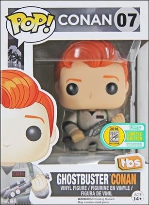 POP! Conan figure 7 Ghostbuster Conan SDCC 2016