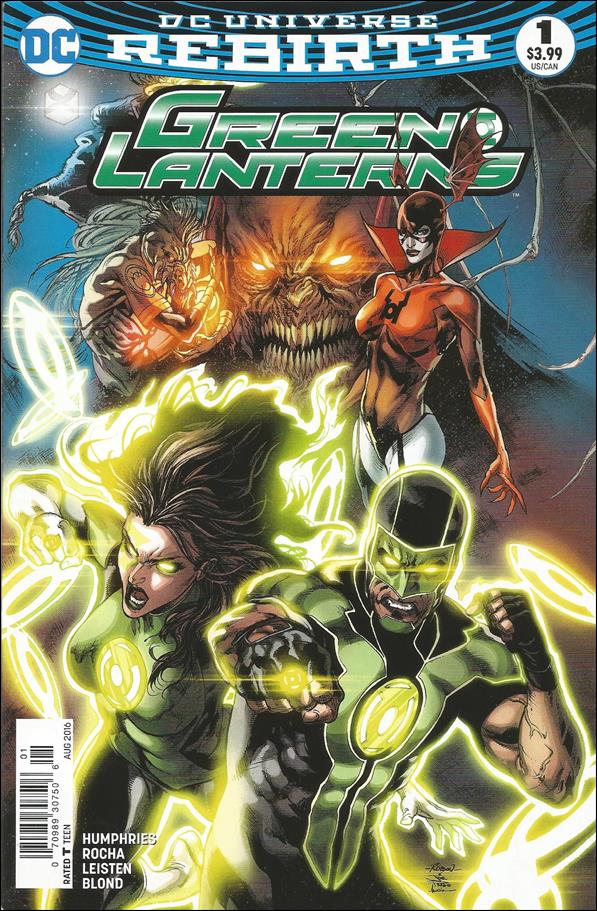 Green Lanterns issue 1-D Newsstand Edition / Price Variant