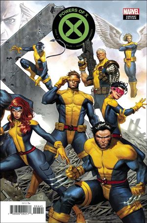 Powers of X issue 4-D Jorge Molina Connecting Cover