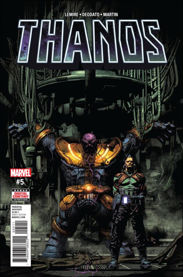 Thanos (2017) issue 5 Mike Deodato Jr. Cover