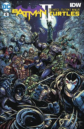 Batman/Teenage Mutant Ninja Turtles II issue 6-B Kevin Eastman Cover