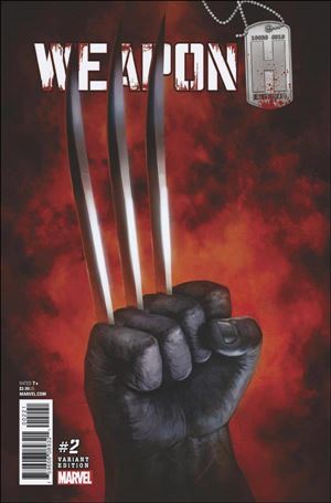 Weapon H issue 2-B Skan Cover