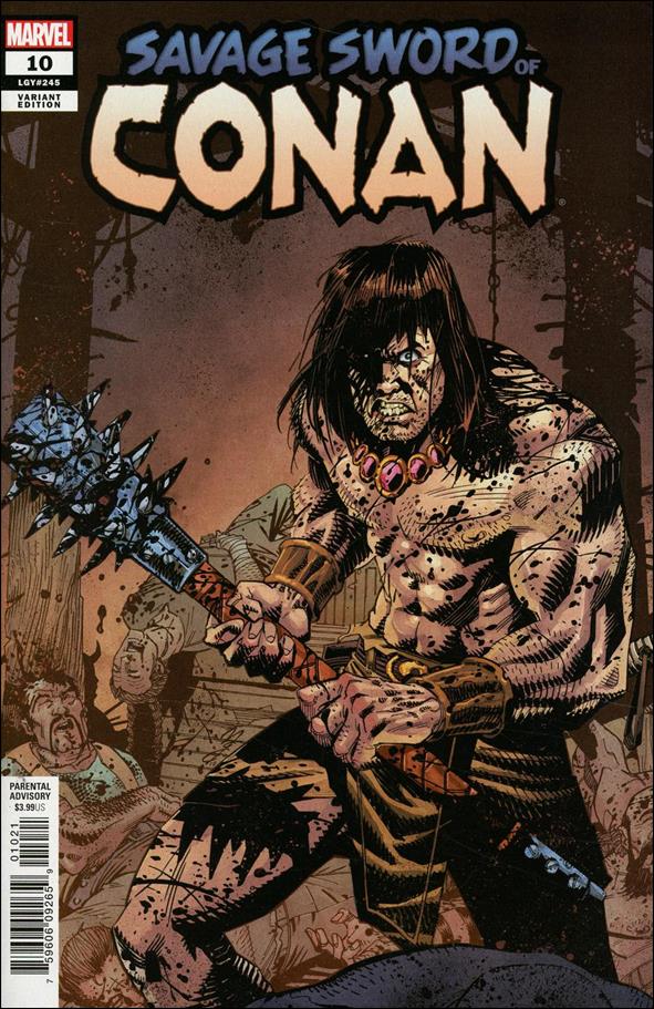 Savage Sword of Conan (2019) issue 10-B John McCrea 1:25 Cover