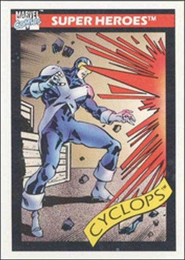 Marvel Universe: Series 2 (Promo) card nn11 Cyclops