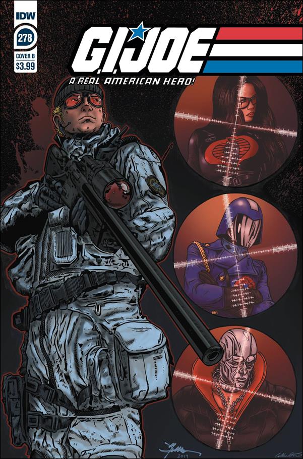 G.I. Joe: A Real American Hero issue 278-B Jamie Sullivan Cover