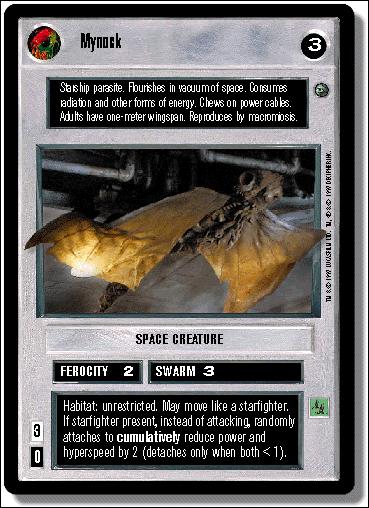 Star Wars: Dagobah Limited (Base Set) card 94 Mynock