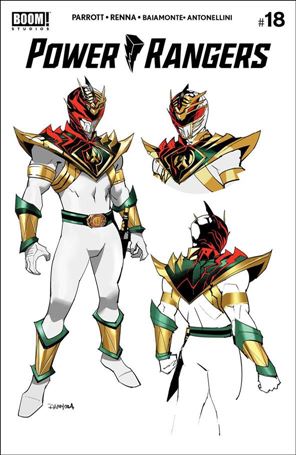 Power Rangers issue 18-E Dan Mora 1:25 Cover