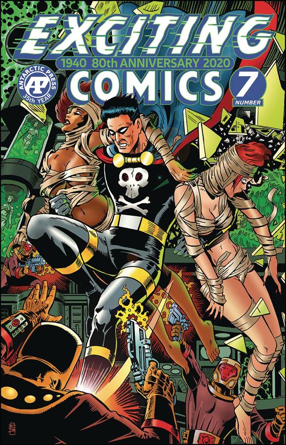 Exciting Comics (2019) issue 7 Black Terror Cover