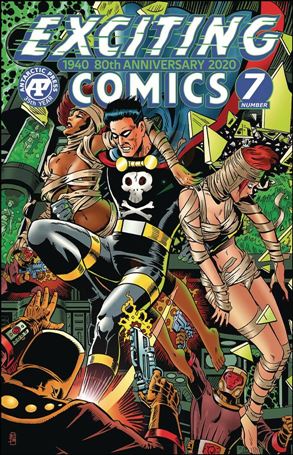 Exciting Comics (2019) issue 7 Black Terror Cover