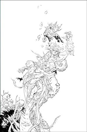 Thundercats (2024) issue 14-T Jae Lee Virgin 1:25 Cardstock Cover