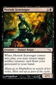 Magic the Gathering: Mirrodin (Base Set) card 68 Moriok Scavenger