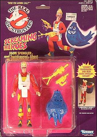 Vintage 1992 The Real Ghostbusters Screaming Heroes Egon Spengler Figure Jocsa retailer