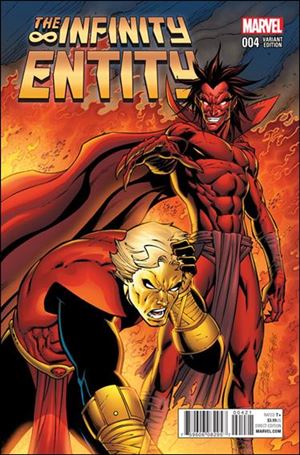 Infinity Entity  issue 4-B Ron Lim Cover