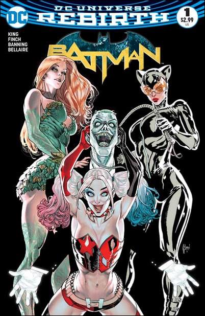 Batman (2016) issue 1-TM Guillem March Forbidden Planet/Jetpack Cover