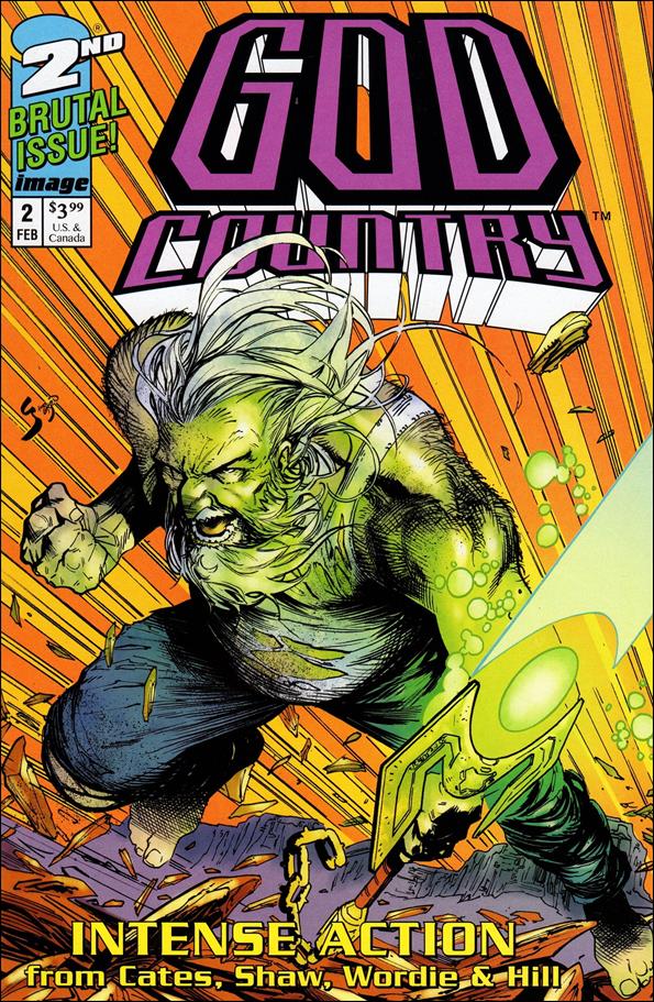 God Country issue 2-C Geoff Shaw Homage Cover