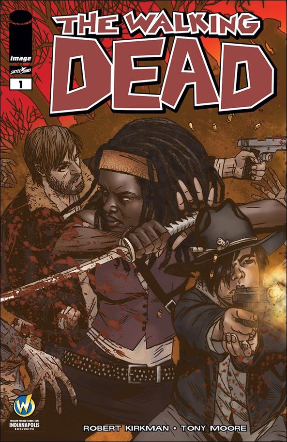 Walking Dead (2003) issue 1-KF Michael Golden Wizard World Indy Color Cover