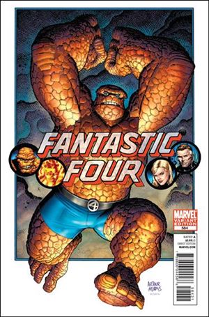 Fantastic Four (1961) issue 584-B Art Adams 1:15 Cover