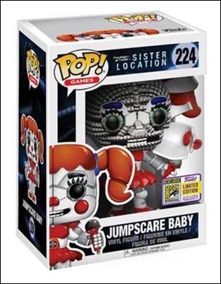 POP! Games figure 224 Jumpscare Baby (2017 SDCC)