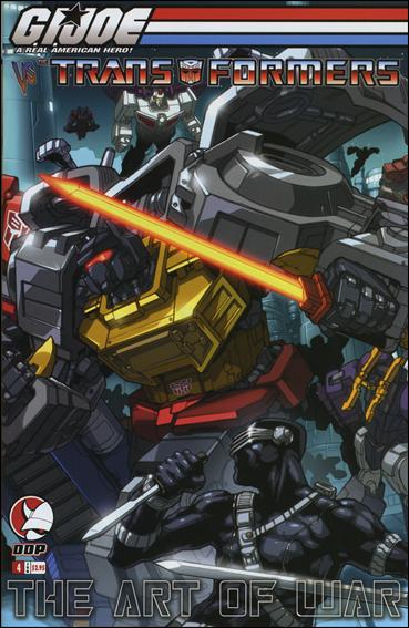 G.I. Joe vs the Transformers: The Art of War issue 4 Joe Ng Cover