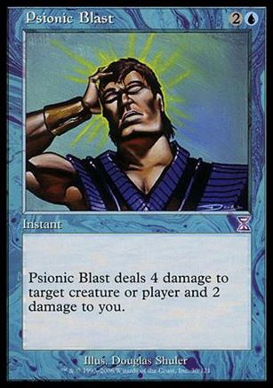 Magic the Gathering: Time Spiral (Timeshifted Subset) card 30 Psionic Blast