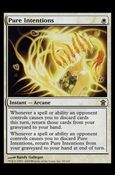 Magic the Gathering: Saviors of Kamigawa (Base Set) card 25 Pure Intentions