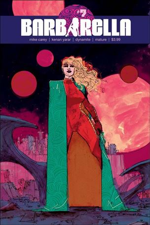 Barbarella (2017) issue 7-B Hayden Sherman Cover