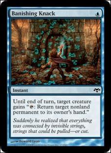 Magic the Gathering: Eventide (Base Set) card 17 Banishing Knack