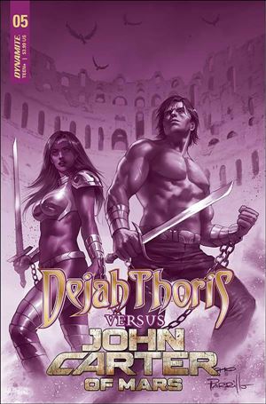 Dejah Thoris Versus John Carter issue 5-I Lucio Parrillo 1:15 Purple Tint Cover