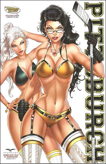 Grimm Fairy Tales Vs. Wonderland issue 3-D Jaime Tyndall Pittsburgh Comicon Cover 1/350