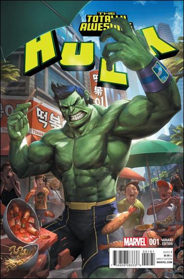 Totally Awesome Hulk issue 1-D Woo Cheol 1:25 Cover