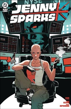 Jenny Sparks (2024) issue 4 Jeff Spokes Cover